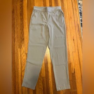 Gray trouser pants